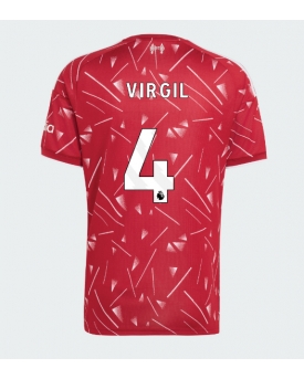 Billige Fotballdrakt Liverpool Virgil van Dijk #4 Replika Hjemmedrakt 2026-27 Kortermet Billige Fotballdrakt Liverpool Virgil van Dijk #4 Replika Hjemmedrakt 2026-27 Kortermet